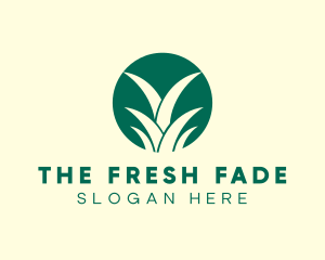 Pineapple Leaves Farm logo design