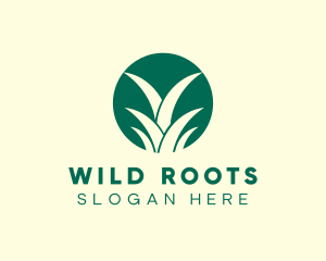 Pineapple Leaves Farm logo design