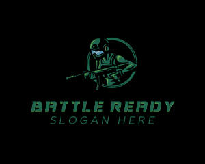 Soldier Gun Fighter logo