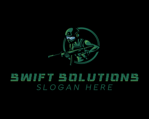 Soldier Gun Fighter logo