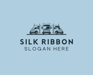 Shipping Truck Vehicle logo design