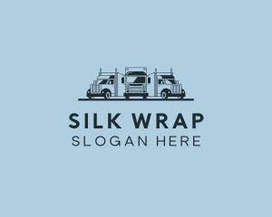 Shipping Truck Vehicle logo design