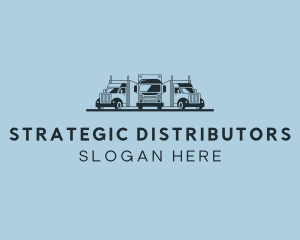 Shipping Truck Vehicle logo