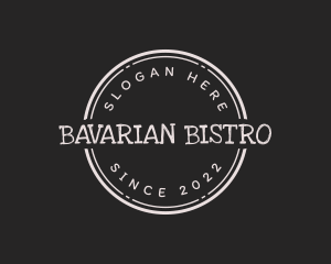 Rustic Bistro Restaurant logo design