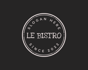 Rustic Bistro Restaurant logo design