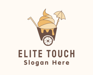 Ice Cream Cart Logo