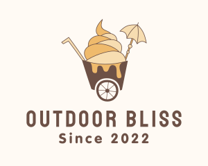 Ice Cream Cart logo design