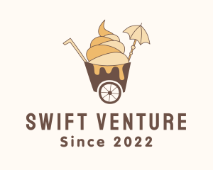 Ice Cream Cart logo design