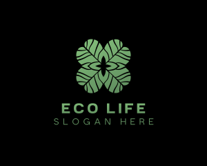 Eco Herbal Gardening logo design