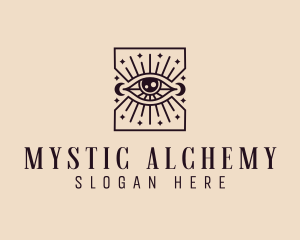 Spiritual Mystic Eye logo design