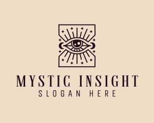 Spiritual Mystic Eye logo design