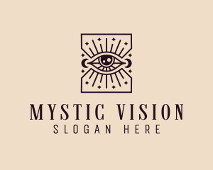 Spiritual Mystic Eye logo design