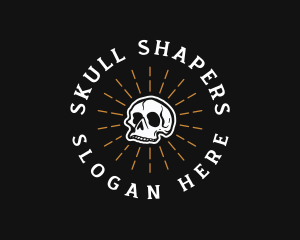 Death Skull Skeleton logo