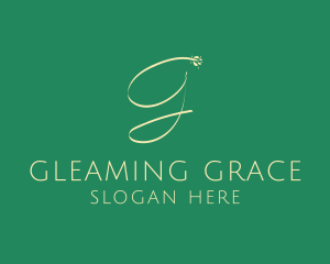 Feminine Salon Letter G logo design