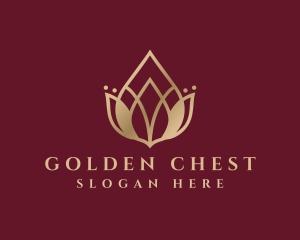 Gold Lotus Wellness logo design