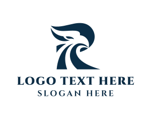 Letter - Generic Blue Bird Letter logo design