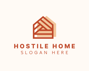 Home Floor Tiling logo design