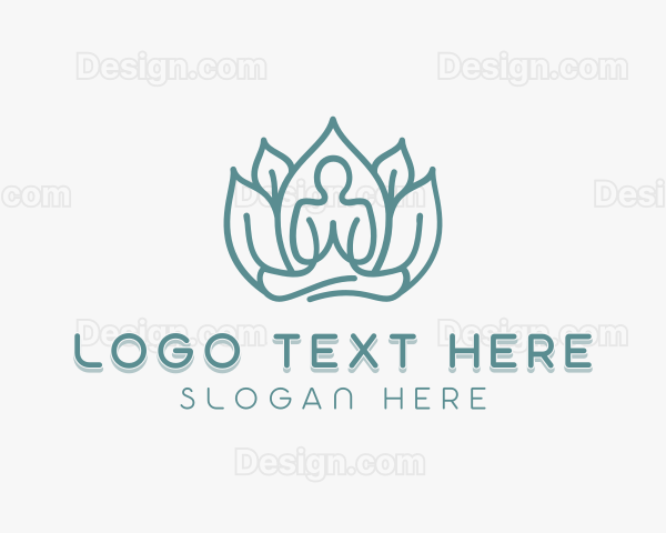 Health Relaxation Wellness Logo