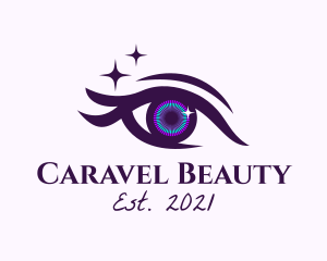 Sparkling Beautiful Eyes  logo design