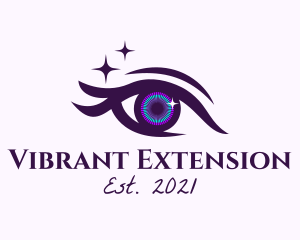 Sparkling Beautiful Eyes  logo design