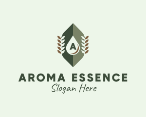 Essential Oil Wellness Spa logo design