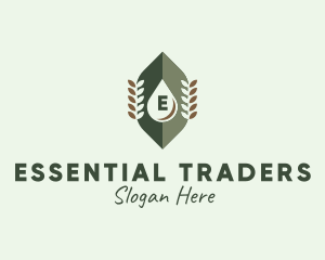 Essential Oil Wellness Spa logo design