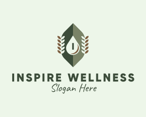 Essential Oil Wellness Spa logo design