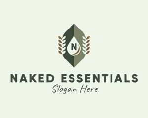 Essential Oil Wellness Spa logo design