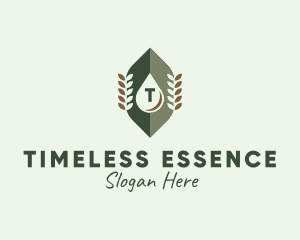 Essential Oil Wellness Spa logo design