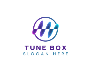 Music Podcast Sound Tune logo design