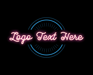 Bright Neon Sign  logo