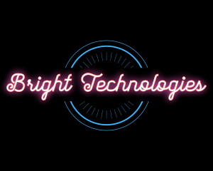 Bright Neon Sign  logo