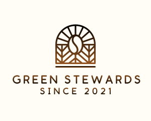 Green Coffee Farm logo design