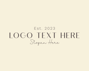 Minimalist Elegant Business logo