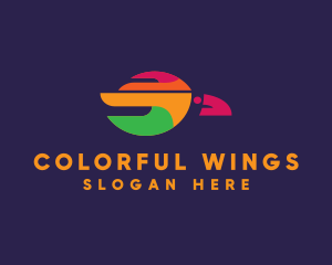 Parrot Flying bird logo