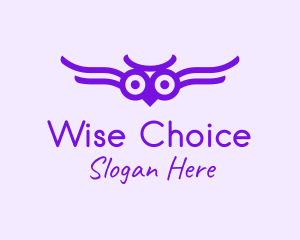 Purple Owl Aviary  logo