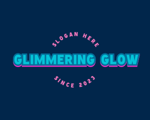 Gaming Glow Media logo design