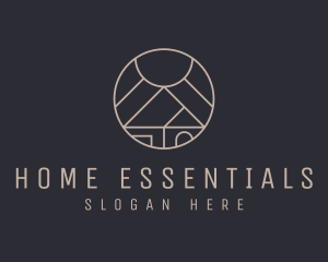 Home Residence Property logo design