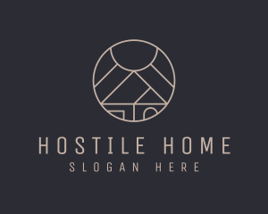 Home Residence Property logo design