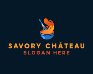  Pastry Dough Bowl logo design