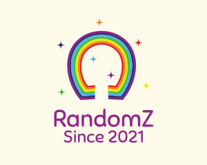 Cute Lucky Rainbow logo