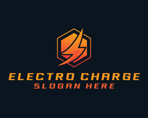 Electric Power Bolt logo design