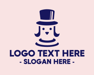 Stylish Elegant Dog logo