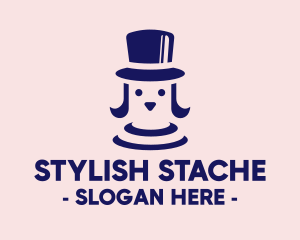 Stylish Elegant Dog logo design