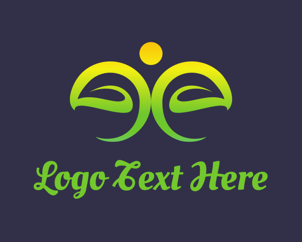Sustainability logo example 3