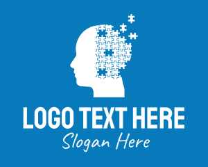 Mental Health Puzzle  Logo