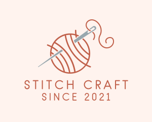 Needle Yarn Crochet  logo design