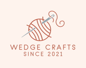 Needle Yarn Crochet  logo design