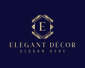 Elegant Floral Decor logo design