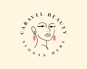 Beauty Woman Jewelry logo design